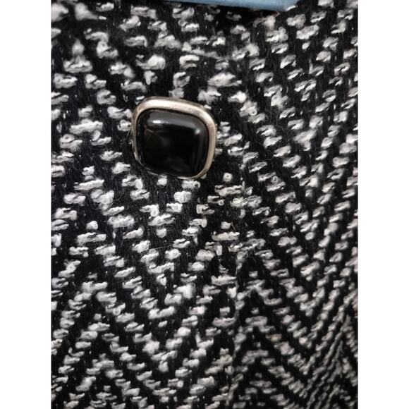 3286)Lifestyle Attitude by Larry Levine Wool Blend Tweed Career Blazer Sz 14 - Picture 6 of 9